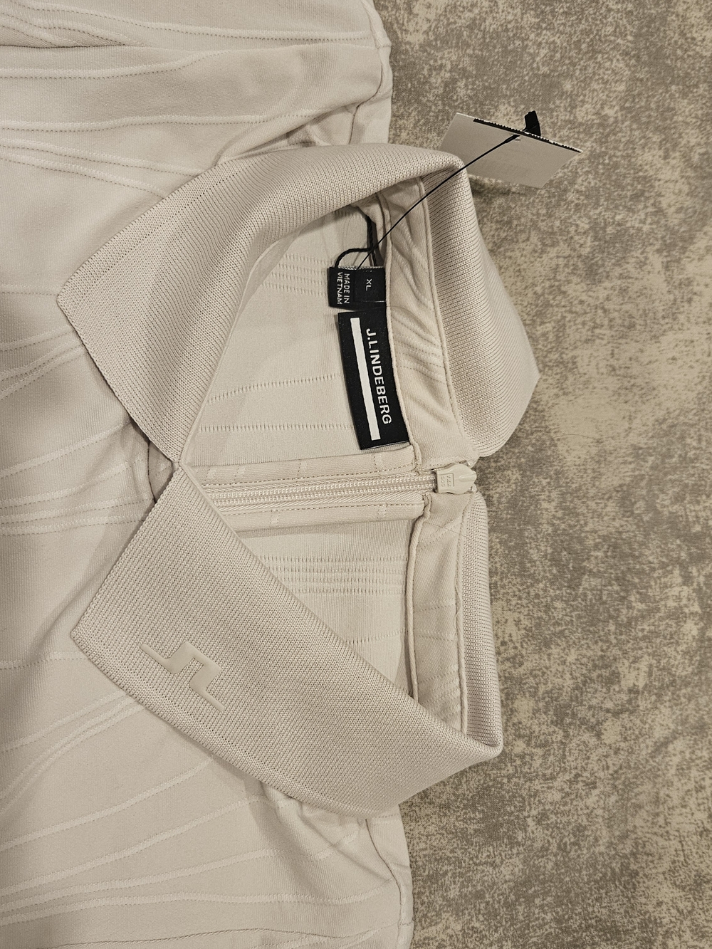 NWT Golf Tennis Jill Sports Dress J.Lindeberg Pale Beige Polo Dress